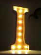 Vintage Marquee Lights - Letter I