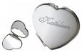 Heart Shaped Polished Compact