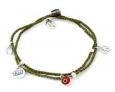 Kabbalah Charms & Evil Eye Protection Ankle Bracelet