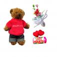Teddy Delivery� Love Hearts Gift Package