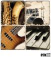 Music Instruments Coasters