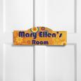 Sunny Kids Room Sign - Personalized