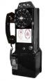 1950's Style Northern Electric Black Payphone