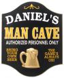 Man Cave Sign - Personalized