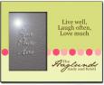 Personalized Pink Dots Picture Frame