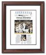 Derek Jeter Signed, Framed "Vintage Pinstripes" Reprint