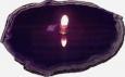 Agate Rock Candle - Purple