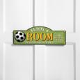 Soccer Kids Room Sign - Personalized