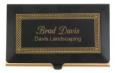 Matte Black Business Card Case