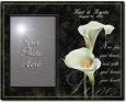 Personalized Calla Lily Photo Frame