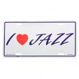 Jazz License Plate