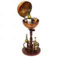 Sicilia 15.5� Single Leg Italian Replica Globe Bar