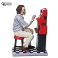 Gambler Skeleton Figurine