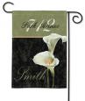 Personalized 2-Sided Calla Lily Garden Flag