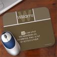 Inspirational Quotes Personalized Mouse Pad
