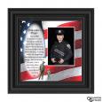 Policeman's Prayer Picture Frame