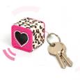 Pink Leopard IPod/MP3 Keychain Speaker