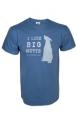 Tee: I Like Big Mutts (unisex // indigo)