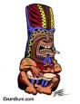 Bongo Drummer Sticker