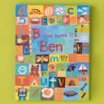 Boys' Alphabet Personalized Art