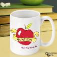 Teacher's Apple Mug - Personalized