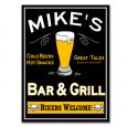 Bikers Bar and Grill Custom Sign