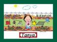 Personalized Gardening Cartoon