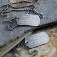 Personalized Keepsake Dog Tag Set for Him