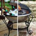 Stainless Steel Beverage Tub / Portable Fire Pit, 18 �