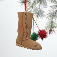 Personalized Christmas Ornament - Snow Boot
