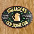Personalized Old Irish Pub Sign