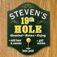 19th Hole Personalized Sign