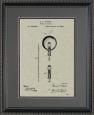 Edison's Light Bulb Patent Framed Art - 11x14