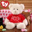 Personalized Teddy Bear Gift With Custom Heart T Shirt