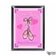 Ballet Dancer Wall Sign - Personalized